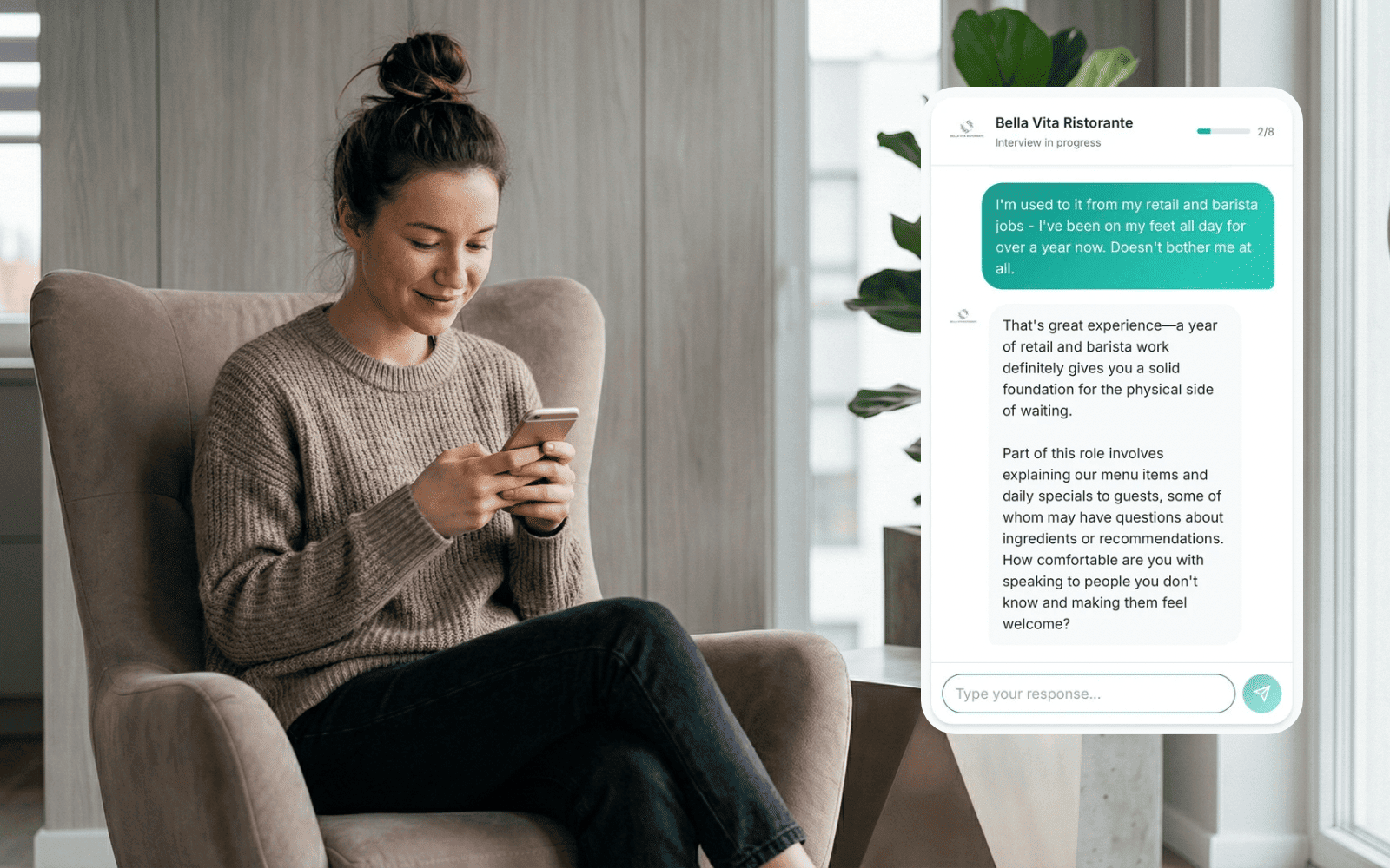 AI Interview in Action